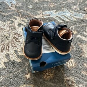 Stride Rite Navy Baby Walkers